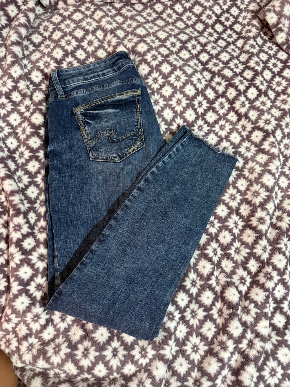 Silver Jeans Dark Blue Women's Skinny Jeans